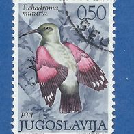 Jugoslawien 1972 Vögel - Mauersegler Mi.-Nr. 1459 gest. (3051)