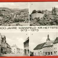 1000 Jahre Mansfeld Kreis Hettstedt 973 - 1973 SW n. gel.(95)