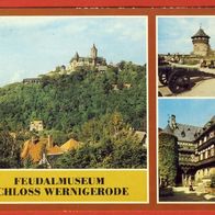 Feudalmuseum Schloss Wernigerode gelaufen 1984 (120