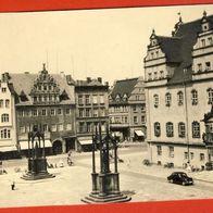 Lutherstadt Wittenberg - Markt mit Rathaus gelaufen 1965 (127)