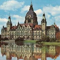 alte AK Hannover Neues Rathaus, 50/60er Jahre