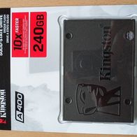 Kingston A400 240 GB - SSD - Solid State Drive - SATA 3 6Gb/ s - NEU!
