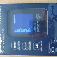 Patriot Burst 240GB - SSD - Solid State Drive - SATA 3 6Gb/ s - NEU!