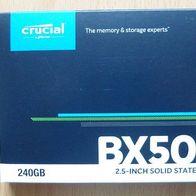Crucial BX500 240GB - SSD - Solid State Drive - SATA 3 6Gb/ s - NEU!