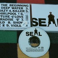 Seal CD, Debut Album 1991, The Beginning, Deep Water...