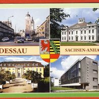 Dessau Sachsen Anhalt Mehrbild gelaufen 1996 (167)