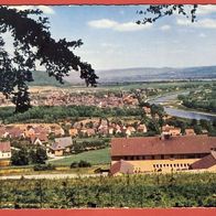 Höxter an der Oberweser Blick vom Wilhelm - Säger - Weg auf Höxter n. gel.