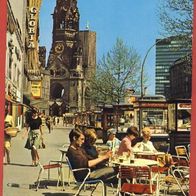 Berlin Kurfürstendamm mit Gedächtniskirche und Center Ak nicht gelaufen