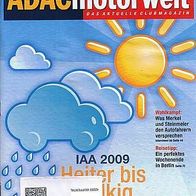 ADAC Motorwelt 9/2009: neue StVO, IAA 2009, ...