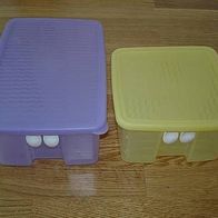NEU/ OVP Tupperware Prima Klima gelb 1,0 L + lila 1,6 L