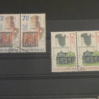 Tschechien, MNr.520/21(2) gestempelt