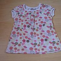 NEU niedliches Blumen - T-Shirt Gr. 116/122 NEU