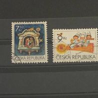 Tschechien, MNr.454/55 gestempelt