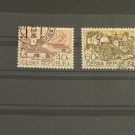 Tschechien, MNr.71/72 gestempelt