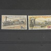 Tschechien, MNr.81/82 gestempelt