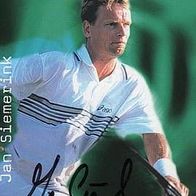 Jan Siemering Tennis Originalautogramm aus Privatsammlung - al-