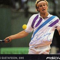 Magnus Gustafsson (1) Tennis Originalautogramm aus Privatsammlung - al-