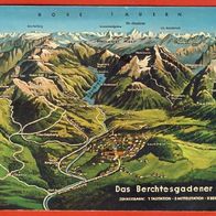 Das Berchtesgadener Land Anscichtkarte nicht gelaufen (214)