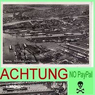 Hamburg, Hafen, Luftaufnahme von: 1932,