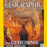 National Geographic Deutschland Ausgabe Juli 2001