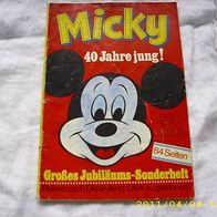 Micky Maus Jubiläumsausgabe 40 Jahre