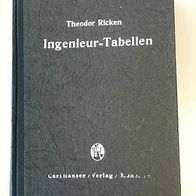 Ingenieur-Tabellen von Theodor Ricken