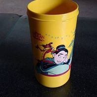 Tupperware Becher / Schlumpf mit Mulan