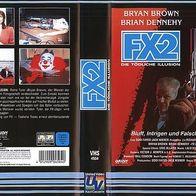 FX2 Die tödliche Illusion, VHS Video, 1991, FSK 16