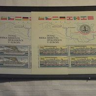 Tschechoslowakei, MNr.2679/80 Block 51/52 postfrisch