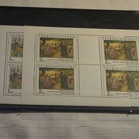 Tschechoslowakei, MNr.2789/90, 2 Kleinbogen postfrisch