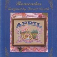 Kreuzstichvorlage Remember April (48TW)