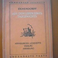 Eichendorff Aus dem Leben eines Taugenichts H. Leseheft