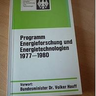 Programm Energieforschung und Energietechnologien