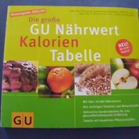 Die große GU Nährwert Kalorien Tabelle - mit über 20.000 Nährwerten, Sondertabellen