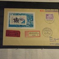 DDR, MNr.3144 Bl.90,2501, portogerecht mit EST