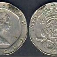 Großbritannien 20 Pence 1983