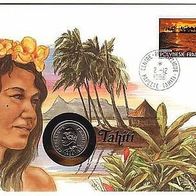 Numisbrief Tahiti, 10 Francs 1984 unc, ##318