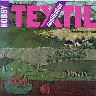 Buch Textil Applikation Hobby Heidemarie Paul