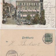 Berlin Friedrichstraße 1902 Litho Cafe Victoria leicht gebraucht