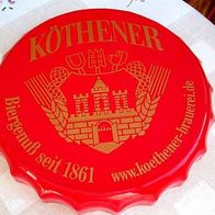 Frisbeescheibe (Kronkorken-Form) : Brauerei Köthen Sachsen-Anhalt