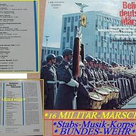 LP * Vinyl * Deutsche Märsche * Bundeswehr * Stabsmusik-Korps * Gr. Militärorchester