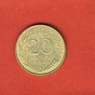 Frankreich 20 Centimes 1971
