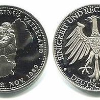 Medaille Deutschland 1990 "Einig Vaterland", ##45