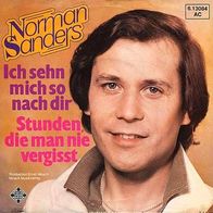 7"SANDERS, Norman · Ich sehn mich so nach dir (RAR 1981)