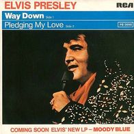 7"PRESLEY, Elvis · Way Down (RAR 1977)
