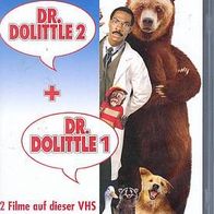 DISNEY Film * * Dr. Dolittle 1 + 2 * * mit EDDIE MURPHY * * VHS