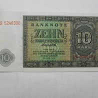 10 Mark Deutsche Mark 1948 DDR Geldschein kassenfrisch