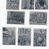 Radsport VII Internationale Friedensfahrt 1954 Kpl Bildersatz 100 Bilder VEB DDR