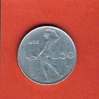 Italien 50 Lire 1955