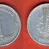 DDR 1 Pfennig 1950.A.